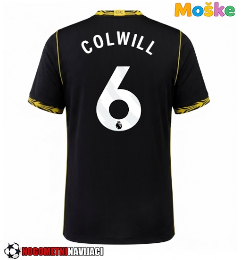 Moške Nogometnih dresov Chelsea Levi Colwill #6 Gostujoči 2026-27 Kratki rokavi Moške Nogometnih dresov Chelsea Levi Colwill #6 Gostujoči 2026-27 Kratki rokavi